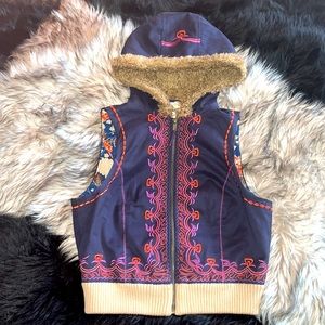 Free People Hooded Vest